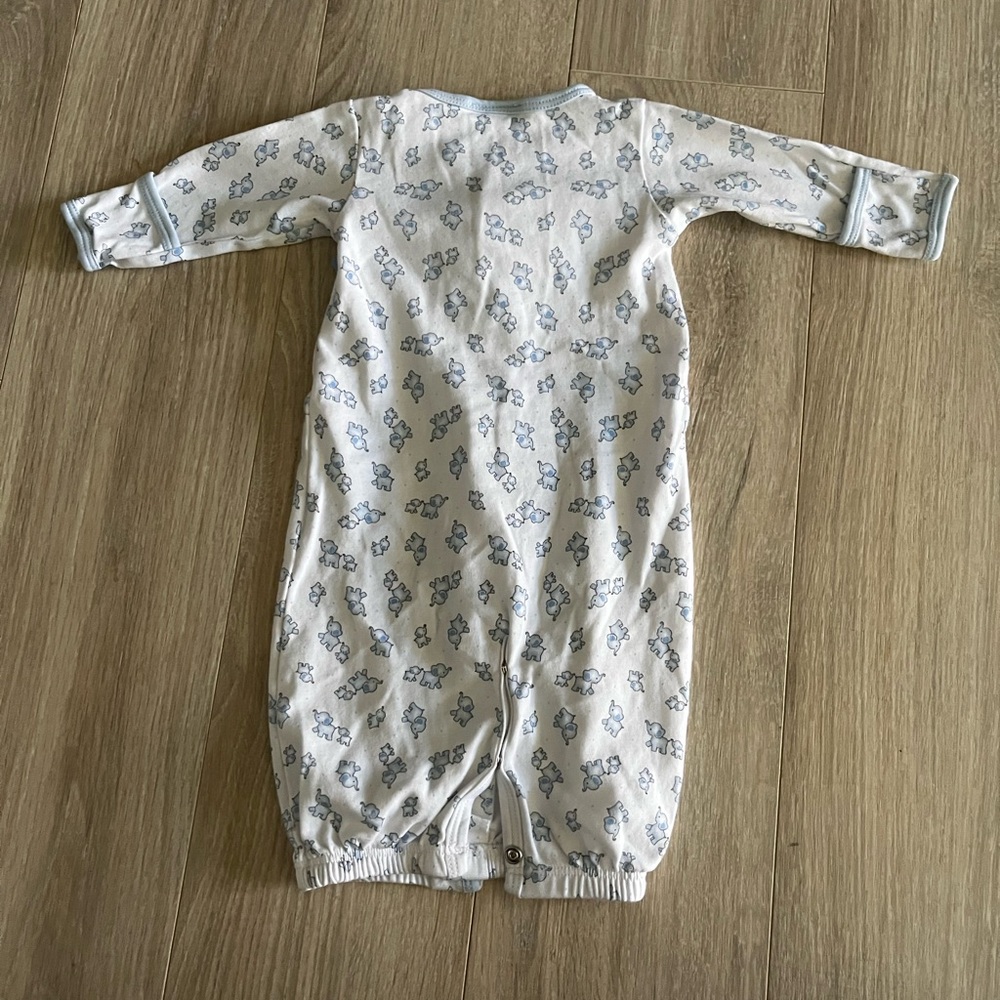 Magnolia Kids Pajama Sleep Sack with Blue Bears - Picture 6 of 8